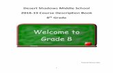 Desert Shadows Middle School 2018-19 Course Description ...