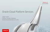 Oracle Cloud Platform Services - DOAG