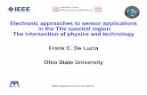Electronic approaches to sensor applications in the THz ...