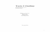 Torts I Outline - Lewis & Clark Law School