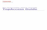 MULTIFUNCTIONAL DIGITAL SYSTEMS TopAccess Guide