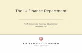 The IU Finance Department