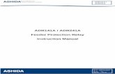 ADR141A / ADR241A Feeder Protection Relay Instruction Manual