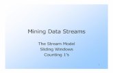 Mining Data Streams - Stanford University