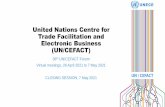 United Nations Centre for Trade Facilitation and ...