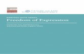 BRIEFING NOTE SERIES Freedom of Expression
