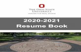 2020-2021 Resume Book - Ohio State University