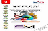MAPEH (P.E.) - fnhs.edu.ph