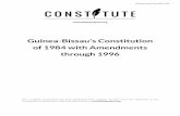 Guinea-Bissau's Constitution of 1984 with Amendments ...