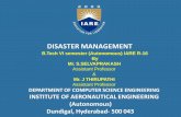 DISASTER MANAGEMENT - IARE