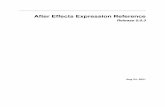 After Effects Expression Reference