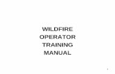 WILDFIRE OPERATOR TRAINING MANUAL