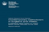 Contemporary Catholicism Report - St Mary's University ...