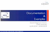 Documentation Examples - TUM Physikdepartment (Indico)