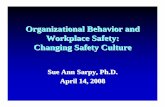 Organizational Behavior and Workplace Safety: Changing ...