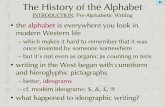 INTRODUCTION: Pre-Alphabetic Writing