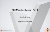 REU Modeling Course Day 1 - Iowa State University