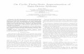 On Cyclic Finite-State Approximation of Data ... - CADDS