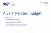 A Salary-Based Budget - BrainPOP Educators