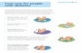Foot Care for People with Diabetes - Novo Nordisk Needles