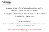 Laser Wakefield Acceleration with Multi-Color Pulse Stacks ...
