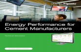 Energy Performance for Cement Manufacturers