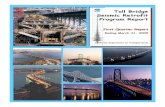 Toll Bridge Seismic retrofit Program Report: First Quarter ...