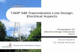 TADP 548 Transmission Line Design- Electrical Aspects