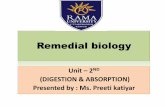 Remedial biology - Rama University