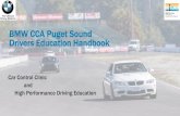 BMW CCA Puget Sound Drivers Education Handbook