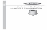 Liquid Level Bin-Dicator Installation & Operation Manual