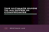 THE ULTIMATE GUIDE TO AN OFFER IN COMPROMISE