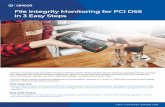 File Integrity Monitoring for PCI DSS in 3 Easy Steps