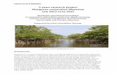 3 years research project Mangrove restoration Myanmar July ...