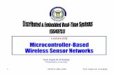 Lecture (13) Microcontroller-Based Wireless Sensor Networks