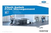 YSoft SafeQ Print Management - KONICA MINOLTA