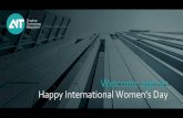 Welcome agents Happy International Women’s Day