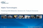 Powering DAS Network - Solutions for Today & Tomorrow