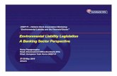 Environmental Liability Legislation A Banking Sector ...