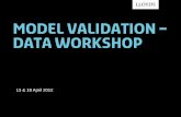 Model Validation Data Workshop - Lloyd's of London