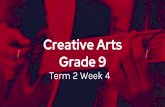 Creative Arts Grade 9