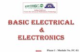 Basic Electrical & Electronics - Indian Railways