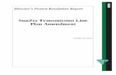 SunZia Transmission Line Plan Amendment