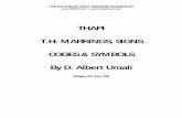 THAPI T.H. MARKINGS, SIGNS CODES & SYMBOLS By D. Albert …