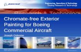 Chromate-free Exterior Painting for Boeing Commercial Aircraft