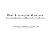 Basic Anatomy for Musicians - UT M