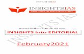 February2021 - UPSC IAS EXAM PREPARATION