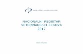 NACIONALNI REGISTAR VETERINARSKIH LEKOVA 2017