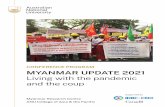 CONFERENCE PROGRAM MYANMAR UPDATE 2021