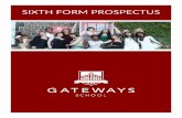 SIXTH FORM PROSPECTUS - Gateways School